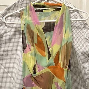 Multi-colored summer dress